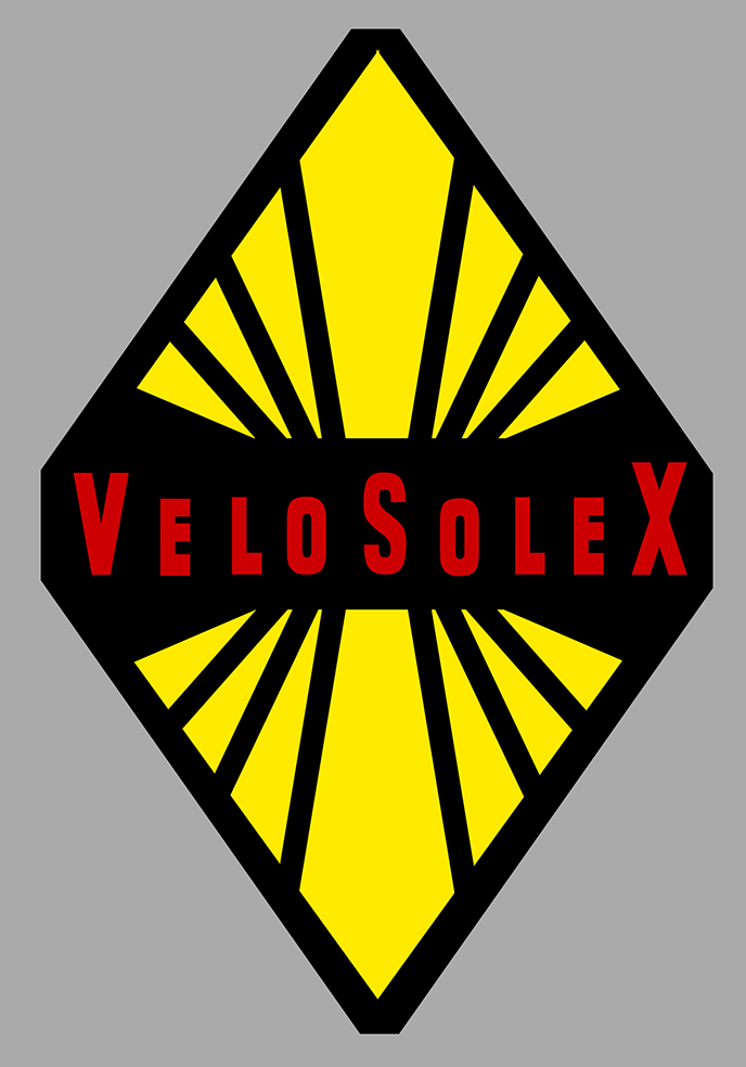 Sticker VELO SOLEX : Couleur Course