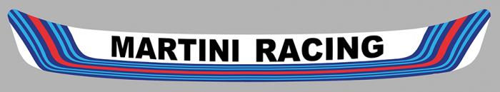 Sticker VISIERE MARTINI : Couleur Course