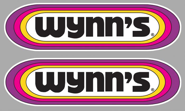 Sticker 2 X WYNNS : Couleur Course