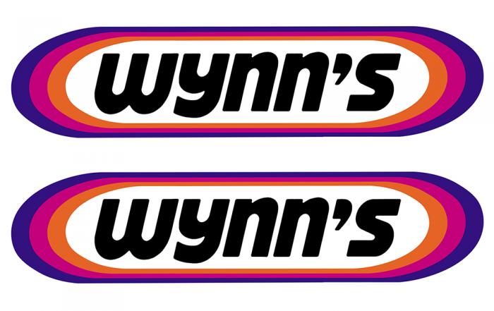 Sticker 2 X WYNNS : Couleur Course