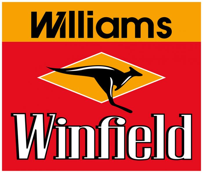 Sticker WILLIAMS WINFIELD FORMULE 1 : Couleur Course