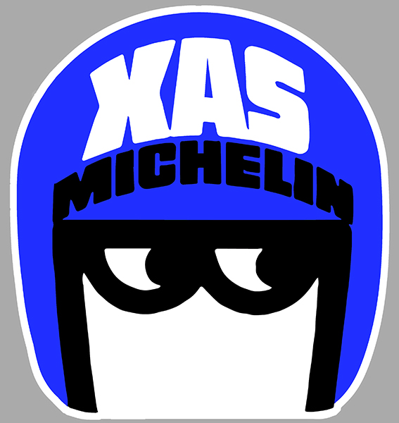 Sticker XAS MICHELIN : Couleur Course