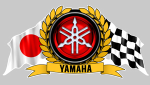 Sticker YAMAHA : Couleur Course