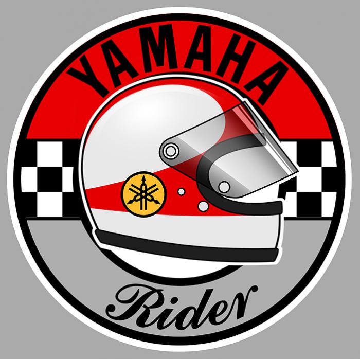 Sticker YAMAHA RIDER : Couleur Course